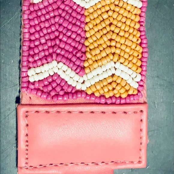 Chevron Beaded Bag Strap - Picture 2 of 3